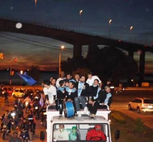 La caravana de la alegría recorrió Corrientes 