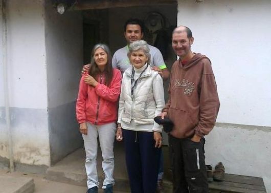 En la casa, a orillas del Paraná, la familia Ramos también espera al ex combatiente