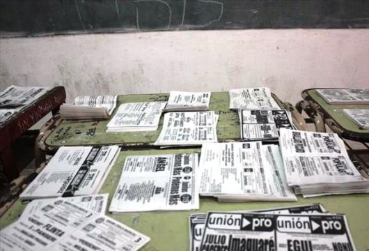 En busca de transparencia, la Junta Electoral eliminó las boletas genéricas