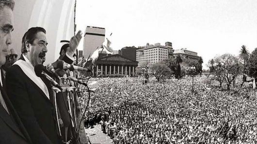 Hace 30 años: volvía la democracia y terminaba la dictadura