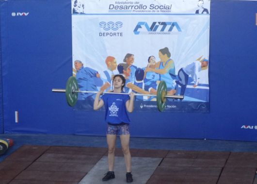 Juegos Evita 2014: el primer sapucay correntino en Buenos Aires lo dio Azul Monzón