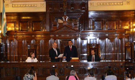 Valdés juró como miembro del Consejo de la Magistratura de la Nación