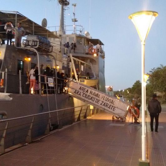 Día de la Armada Argentina: el A.R.A “Ciudad de Zárate” visita Bella Vista