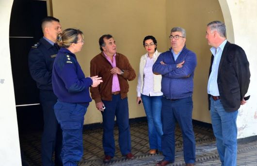 Ministro de Seguridad de Corrientes, Horacio Ortega, se reunió con el Intendente Chavez
