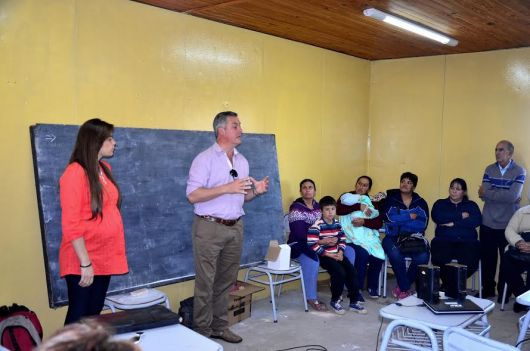 El Intendente recorre las zonas rurales con el programa provincial de Asistencia a Familias Rurales del IDERCOR