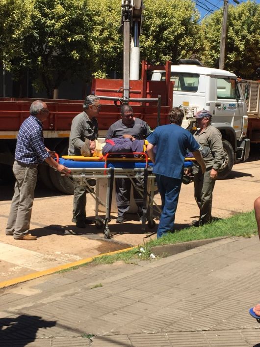 Obrero accidentado en el Banco de Corrientes S.A
