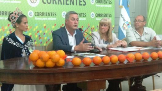 Bella Vista Presento en Corrientes Capital la XV edición de la Fiesta Nacional de la Naranja
