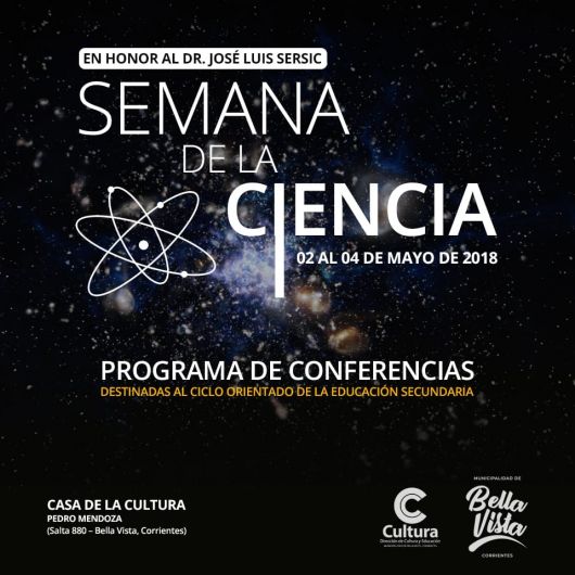 Anticipan programa de la Semana de la Ciencia