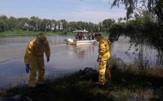 Rescataron el cuerpo de uno de los dos pescadores ahogados en el río Paraná