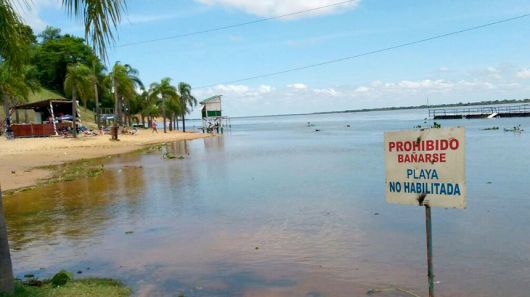 La playa Municipal no está habilitada