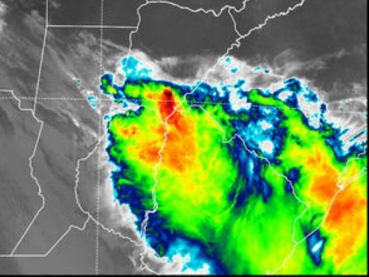 Emiten alerta por tormentas fuertes o severas para Corrientes