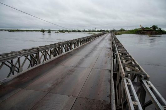 Ruta 12: se habilitó el tramo del puente bailey en el Arroyo Guazú