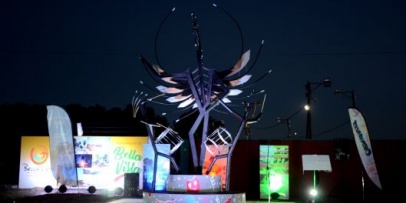 Inauguraron monumento al Carnaval Bellavistense