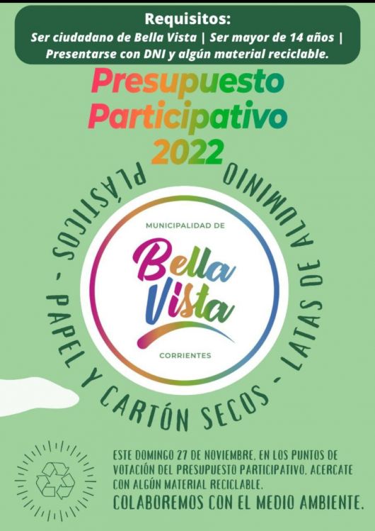 Bella Vista recuperó residuos por más de 200 mil pesos durante su fiesta mayor