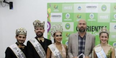  Luz Mercedes Bouchard compartió Delegación Nacional en los Carnavales de Corrientes